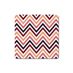 Chevron Iv Square Magnet by GardenOfOphir