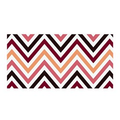 Chevron Iv Satin Wrap 35  X 70  by GardenOfOphir