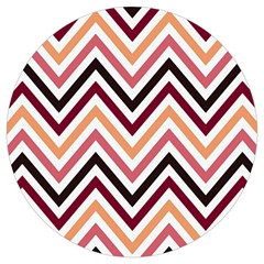 Chevron Iv Round Trivet by GardenOfOphir