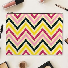 Chevron I Cosmetic Bag (XL)