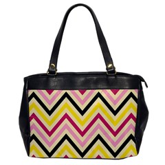 Chevron I Oversize Office Handbag