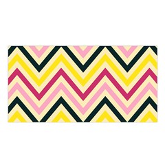 Chevron I Satin Shawl 45  x 80 