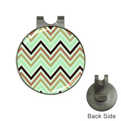 Chevron Iii Hat Clips With Golf Markers by GardenOfOphir