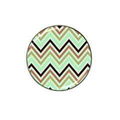 Chevron Iii Hat Clip Ball Marker by GardenOfOphir