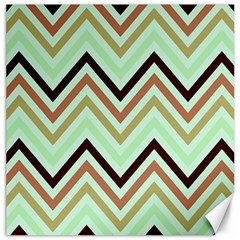 Chevron Iii Canvas 16  X 16  by GardenOfOphir