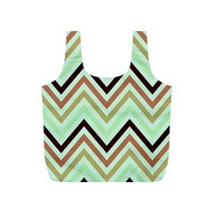 Chevron Iii Full Print Recycle Bag (s) by GardenOfOphir