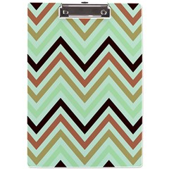 Chevron Iii A4 Acrylic Clipboard by GardenOfOphir