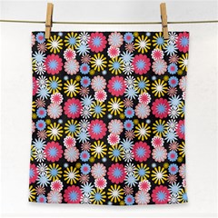 Pretty Flowers Face Towel by GardenOfOphir