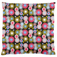 Pretty Flowers Standard Premium Plush Fleece Cushion Case (one Side) by GardenOfOphir