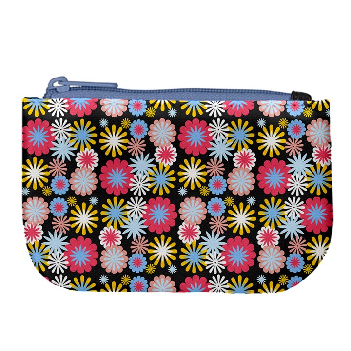 Pretty Flowers Large Coin Purse