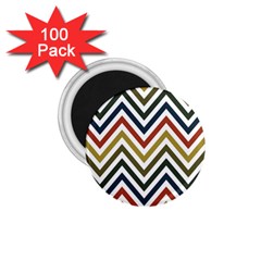 Chevron Ii 1 75  Magnets (100 Pack)  by GardenOfOphir