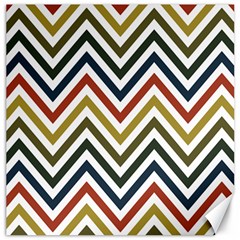 Chevron Ii Canvas 20  X 20  by GardenOfOphir