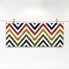 Chevron Ii Hand Towel by GardenOfOphir