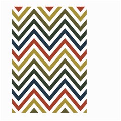 Chevron Ii Large Garden Flag (two Sides) by GardenOfOphir