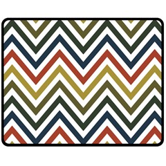 Chevron Ii Fleece Blanket (medium) by GardenOfOphir