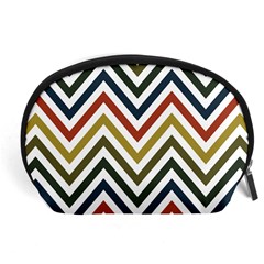 Chevron Ii Accessory Pouch (large) by GardenOfOphir