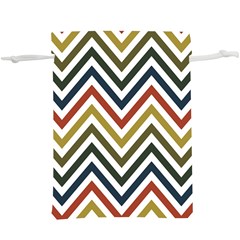 Chevron Ii Lightweight Drawstring Pouch (xl) by GardenOfOphir