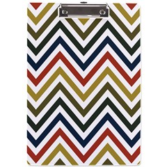 Chevron Ii A4 Acrylic Clipboard by GardenOfOphir