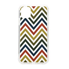 Chevron Ii Iphone 11 Tpu Uv Print Case by GardenOfOphir