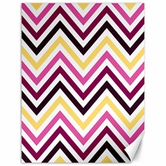 Pretty Chevron Canvas 12  X 16  by GardenOfOphir