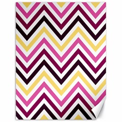 Pretty Chevron Canvas 18  X 24  by GardenOfOphir