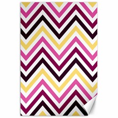 Pretty Chevron Canvas 20  X 30  by GardenOfOphir