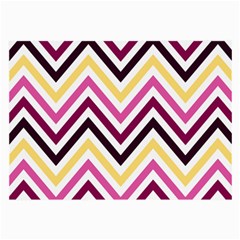 Pretty Chevron Large Glasses Cloth by GardenOfOphir