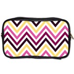 Pretty Chevron Toiletries Bag (One Side) Front