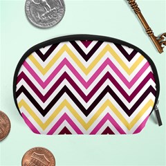 Pretty Chevron Accessory Pouch (large) by GardenOfOphir