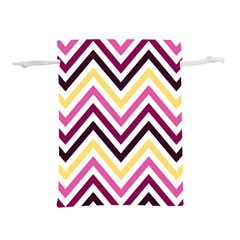 Pretty Chevron Lightweight Drawstring Pouch (m) by GardenOfOphir