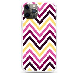 Pretty Chevron Iphone 12 Pro Max Tpu Uv Print Case by GardenOfOphir