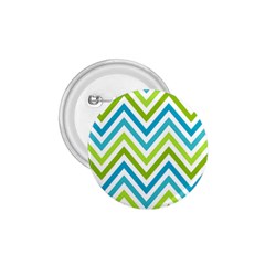 Green Chevron 1 75  Buttons by GardenOfOphir