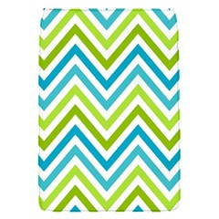 Green Chevron Removable Flap Cover (s) by GardenOfOphir