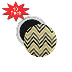 Mute Chevron 1 75  Magnets (10 Pack)  by GardenOfOphir