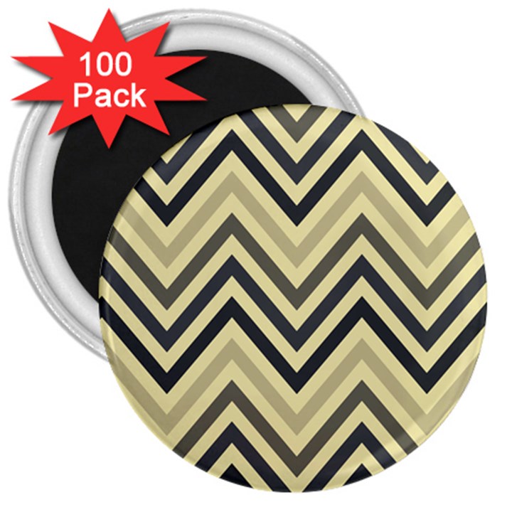 Mute Chevron 3  Magnets (100 pack)