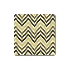 Mute Chevron Square Magnet by GardenOfOphir