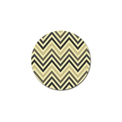 Mute Chevron Golf Ball Marker (4 Pack) by GardenOfOphir