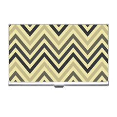 Mute Chevron Business Card Holder by GardenOfOphir