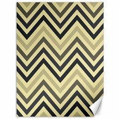 Mute Chevron Canvas 36  X 48  by GardenOfOphir