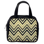 Mute Chevron Classic Handbag (Two Sides) Back