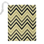 Mute Chevron Drawstring Pouch (4XL) Back