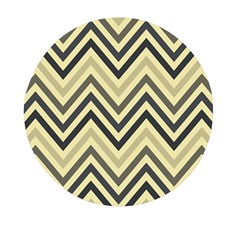 Mute Chevron Mini Round Pill Box (pack Of 3) by GardenOfOphir