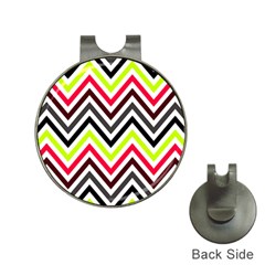 Chevron Hat Clips With Golf Markers by GardenOfOphir