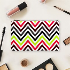 Chevron Cosmetic Bag (medium)