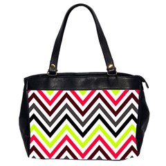 Chevron Oversize Office Handbag (2 Sides) by GardenOfOphir