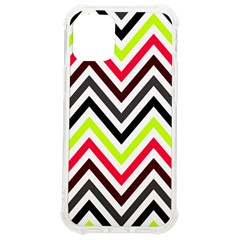 Chevron Iphone 12 Mini Tpu Uv Print Case	 by GardenOfOphir