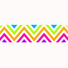 Bright Chevron Large Bar Mat by GardenOfOphir