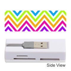 Bright Chevron Memory Card Reader (stick) by GardenOfOphir