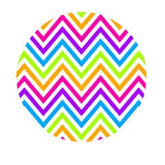 Bright Chevron Mini Round Pill Box (pack Of 3) by GardenOfOphir