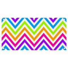 Bright Chevron Banner And Sign 4  X 2  by GardenOfOphir